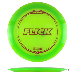 Discraft Z Line Flick - Green - Powergrip USA