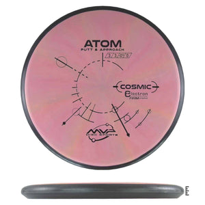 MVP Disc Sports Cosmic Electron Firm Atom - Salmon - Powergrip USA