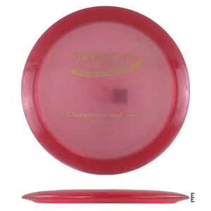 Red Champion Valkyrie disc golf disc