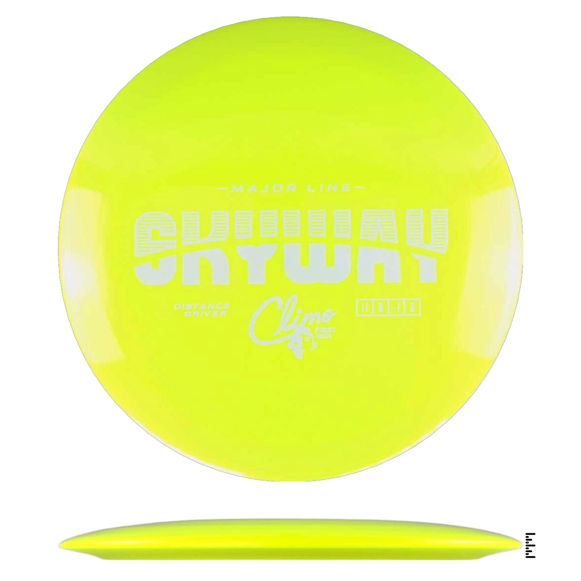 Major Line Skyway First Run - Fluorescent Yellow - Powergrip USA