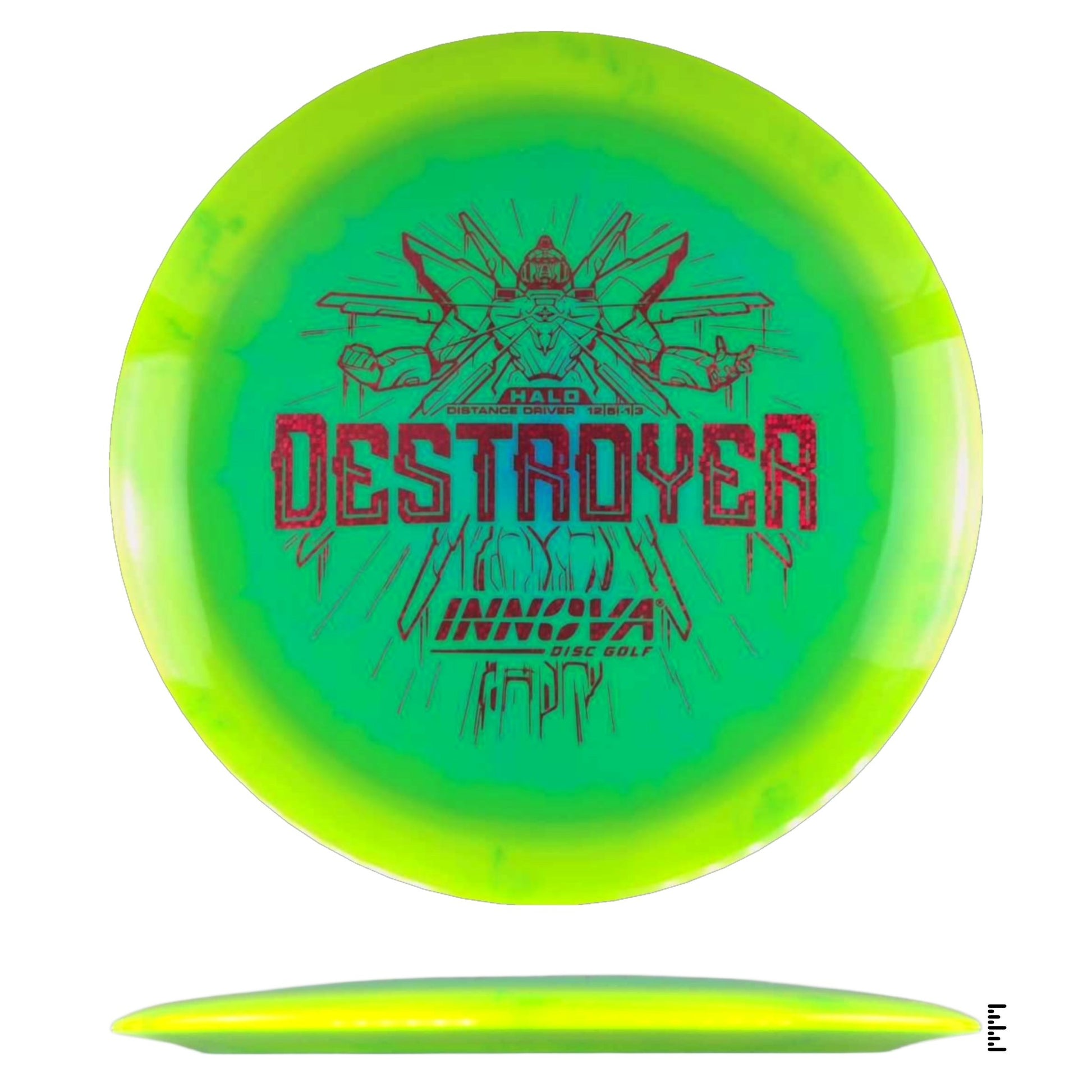 Innova Halo Destroyer - Green / Yellow - Powergrip USA