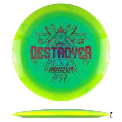 Innova Halo Destroyer - Green / Yellow - Powergrip USA