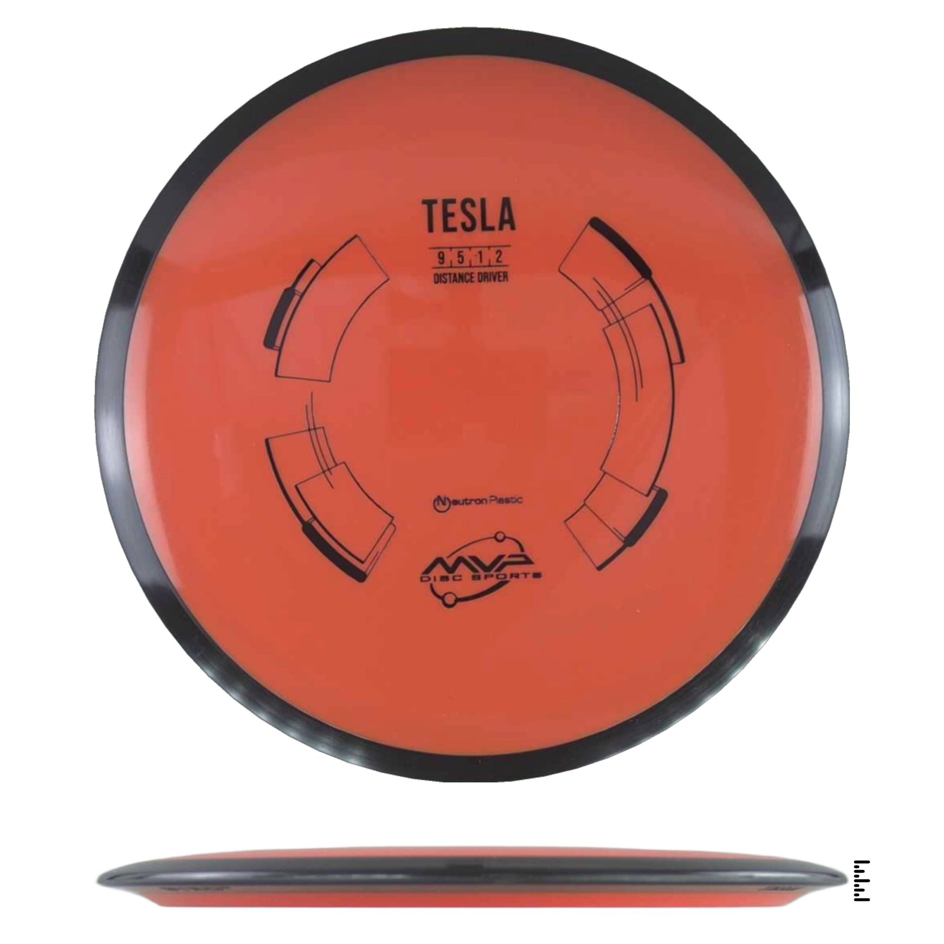 MVP Disc Sports Neutron Tesla - Orange - Powergrip USA
