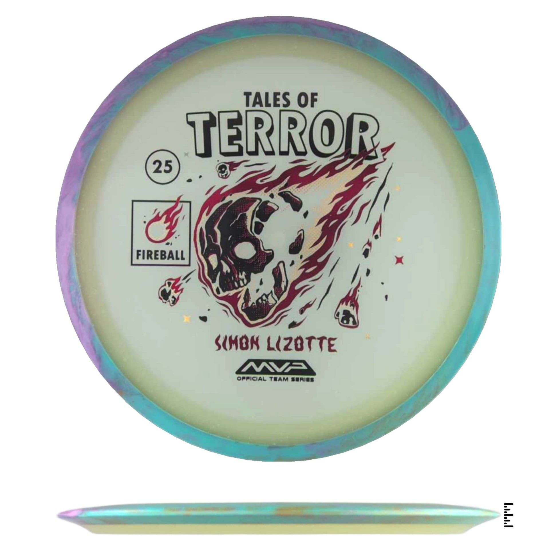 Axiom Discs Particle Eclipse Fireball - 2025 Halloween Special Edition - Unique - Powergrip USA