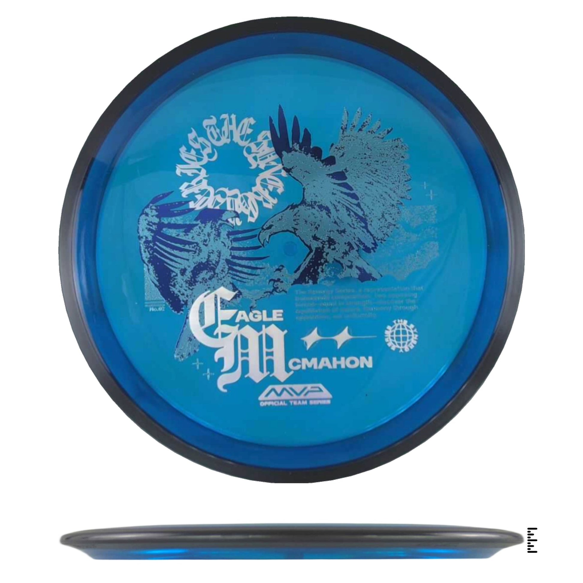 MVP Disc Sports Proton Resistor - Eagle McMahon Synergy Series - Blue - Powergrip USA