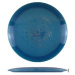 Blue Innova disc golf disc