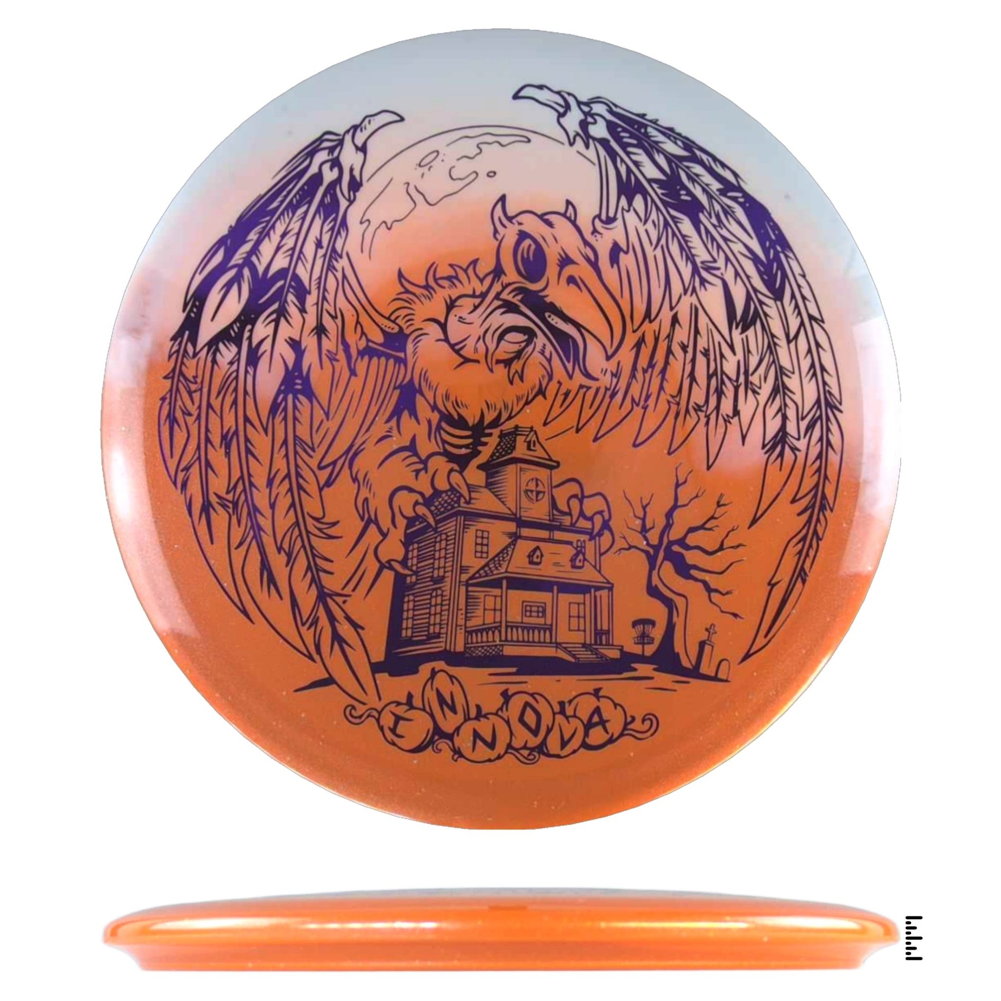 Innova Duo Roc3 - 2025 Halloween Edition - White / Orange - Duo - Powergrip USA