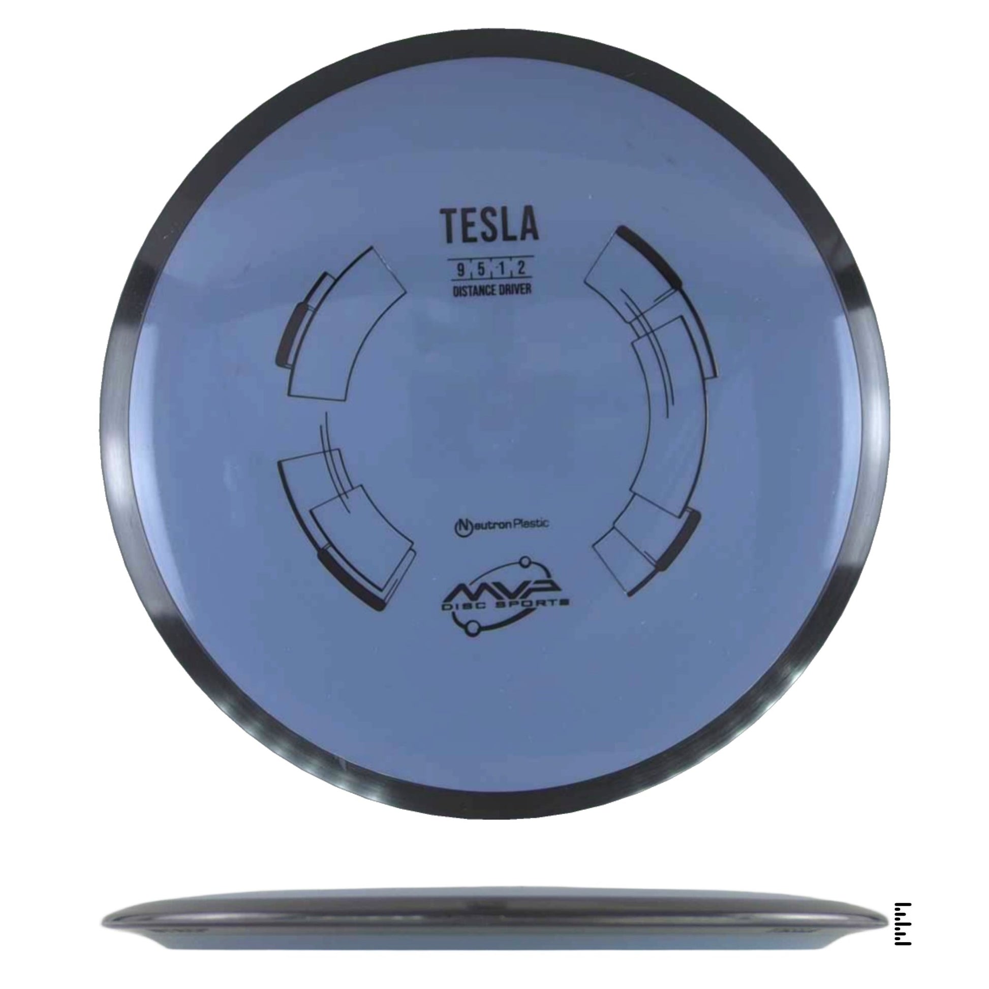MVP Disc Sports Neutron Tesla - Periwinkle - Powergrip USA