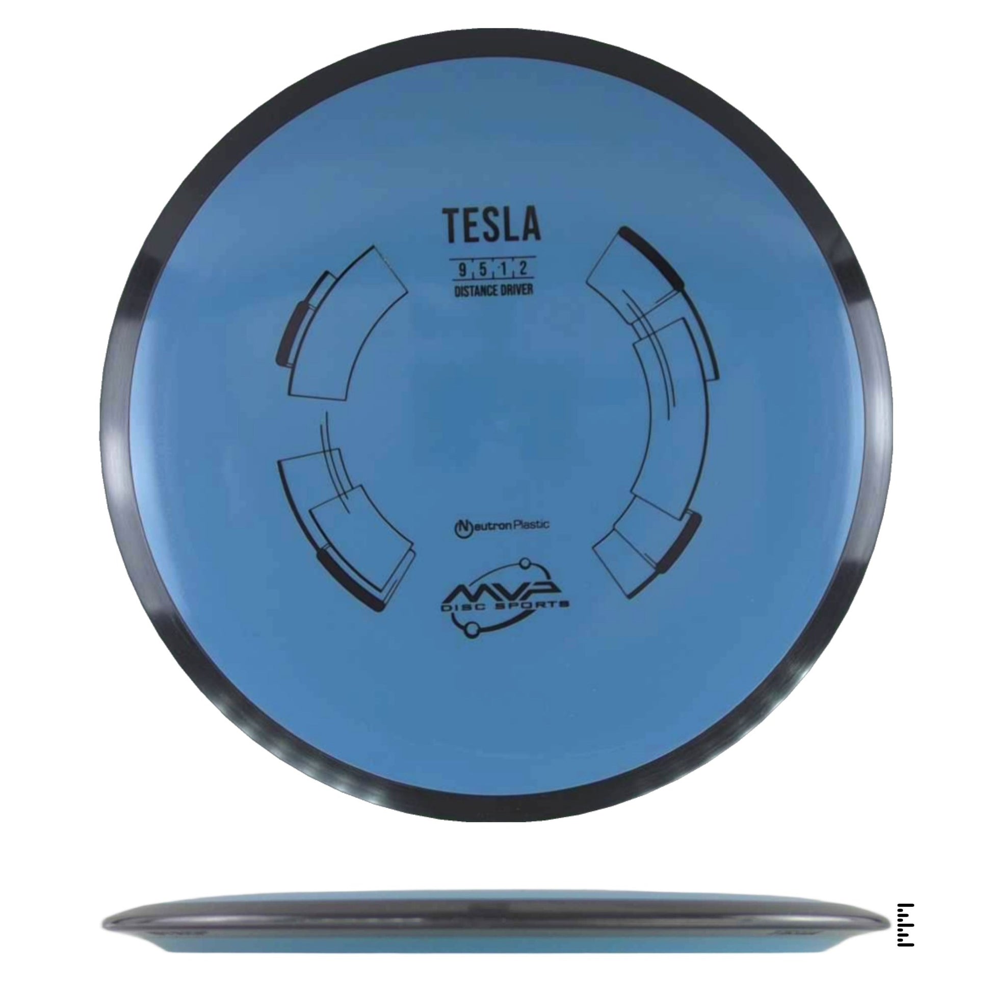 MVP Disc Sports Neutron Tesla - Blue - Powergrip USA