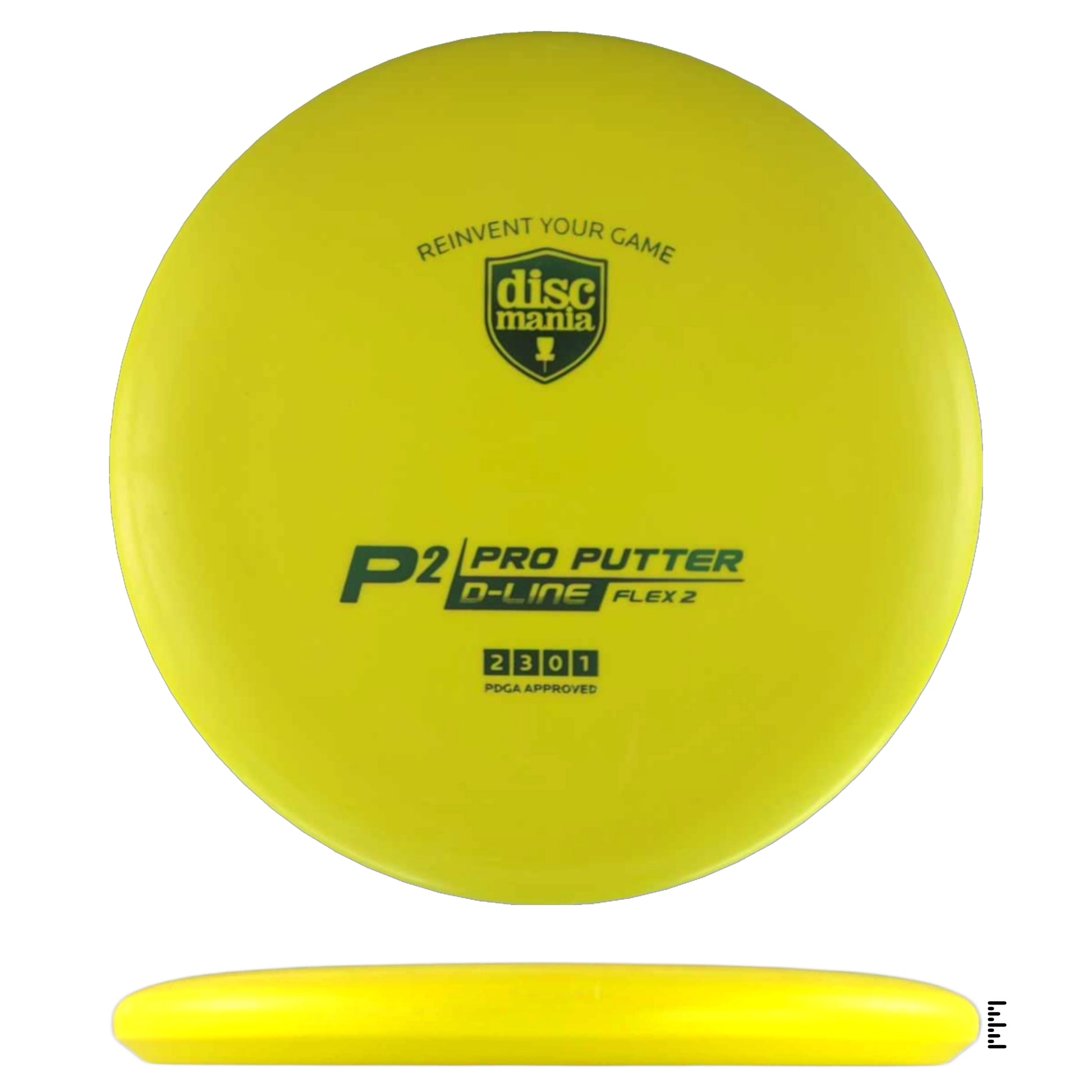 Yellow Discmania P2 Pro Putter