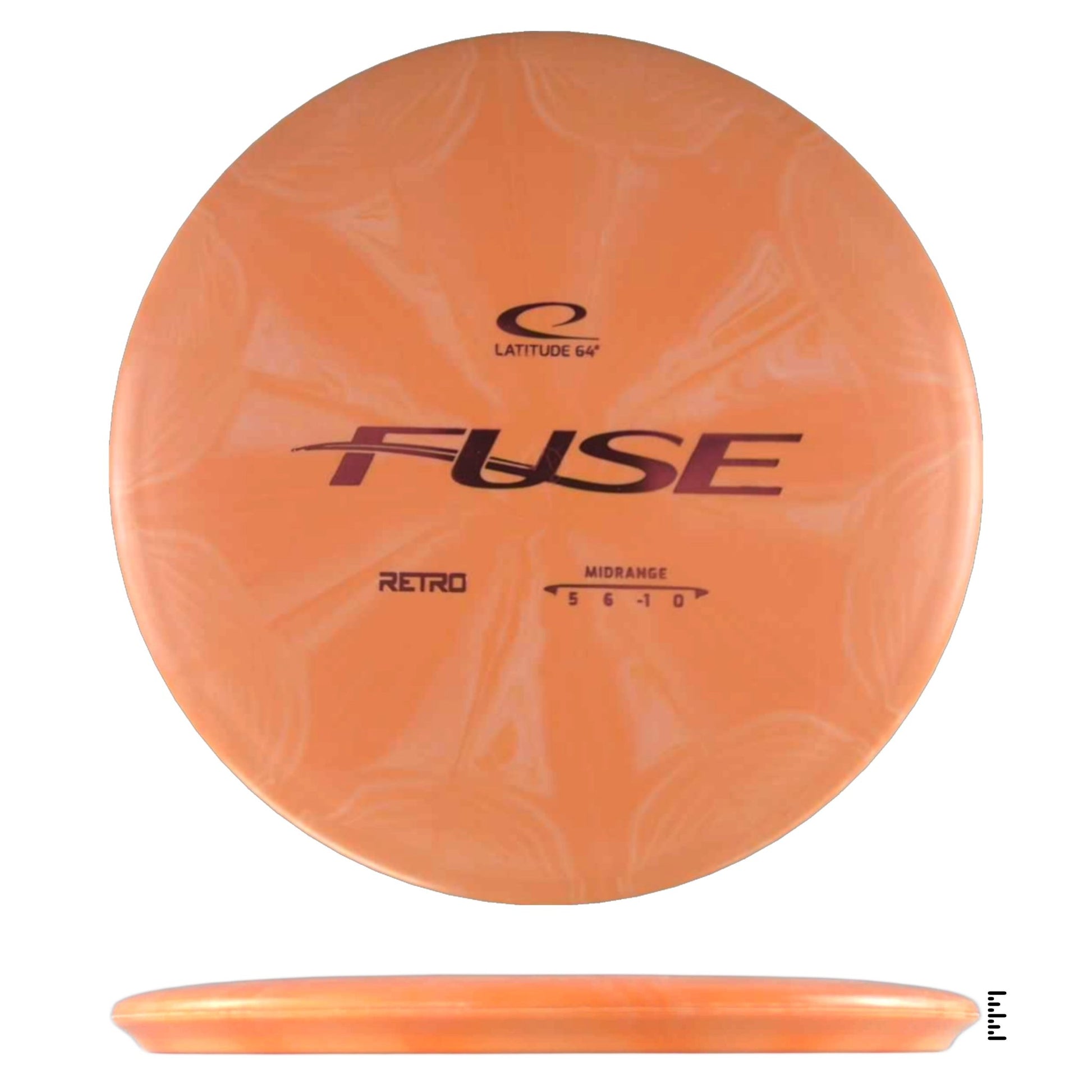 Latitude 64 Retro Burst Fuse - Orange - Powergrip USA