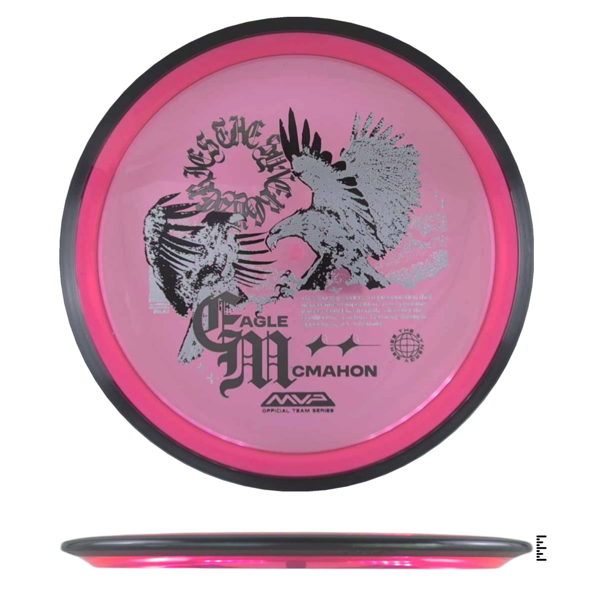 MVP Disc Sports Proton Resistor - Eagle McMahon Synergy Series - Pink - Powergrip USA