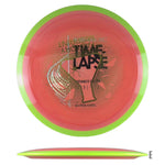 Axiom Discs Simon Line Neutron Time - Lapse Factory Misprint - Salmon / Lime - Powergrip USA