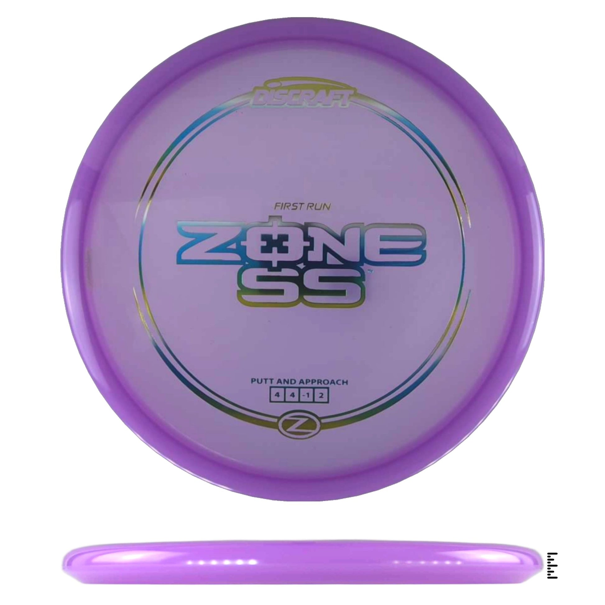 Discraft Z Line Zone SS - First Run - Plum - Powergrip USA