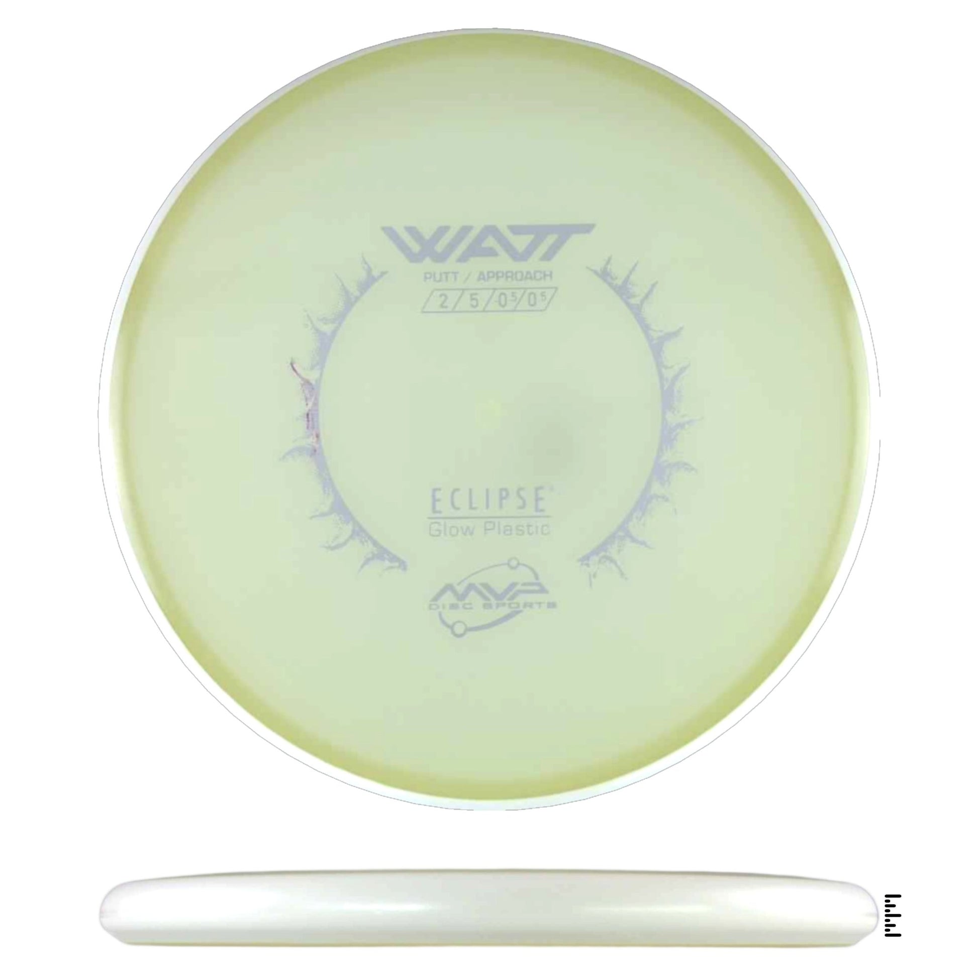 MVP Disc Sports Eclipse Watt - Glow - Powergrip USA