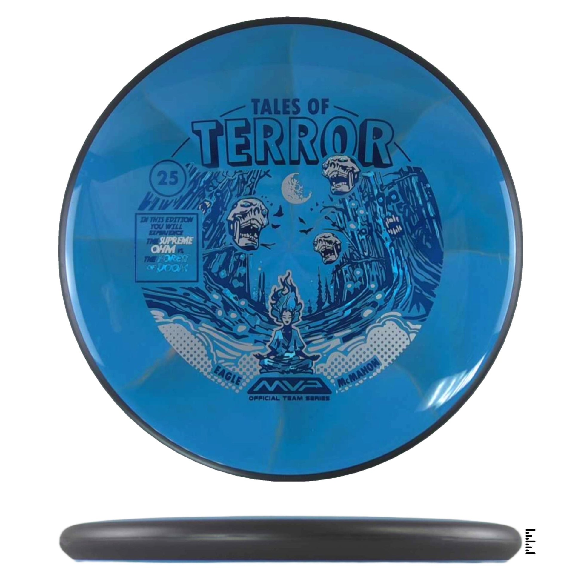 MVP Disc Sports Cosmic Neutron Ohm - 2025 Halloween Special Edition - Blue - Powergrip USA