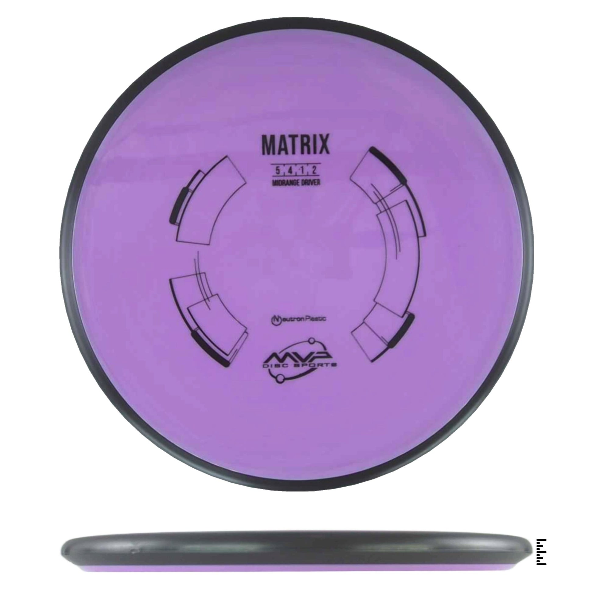MVP Disc Sports Neutron Matrix - Plum - Powergrip USA