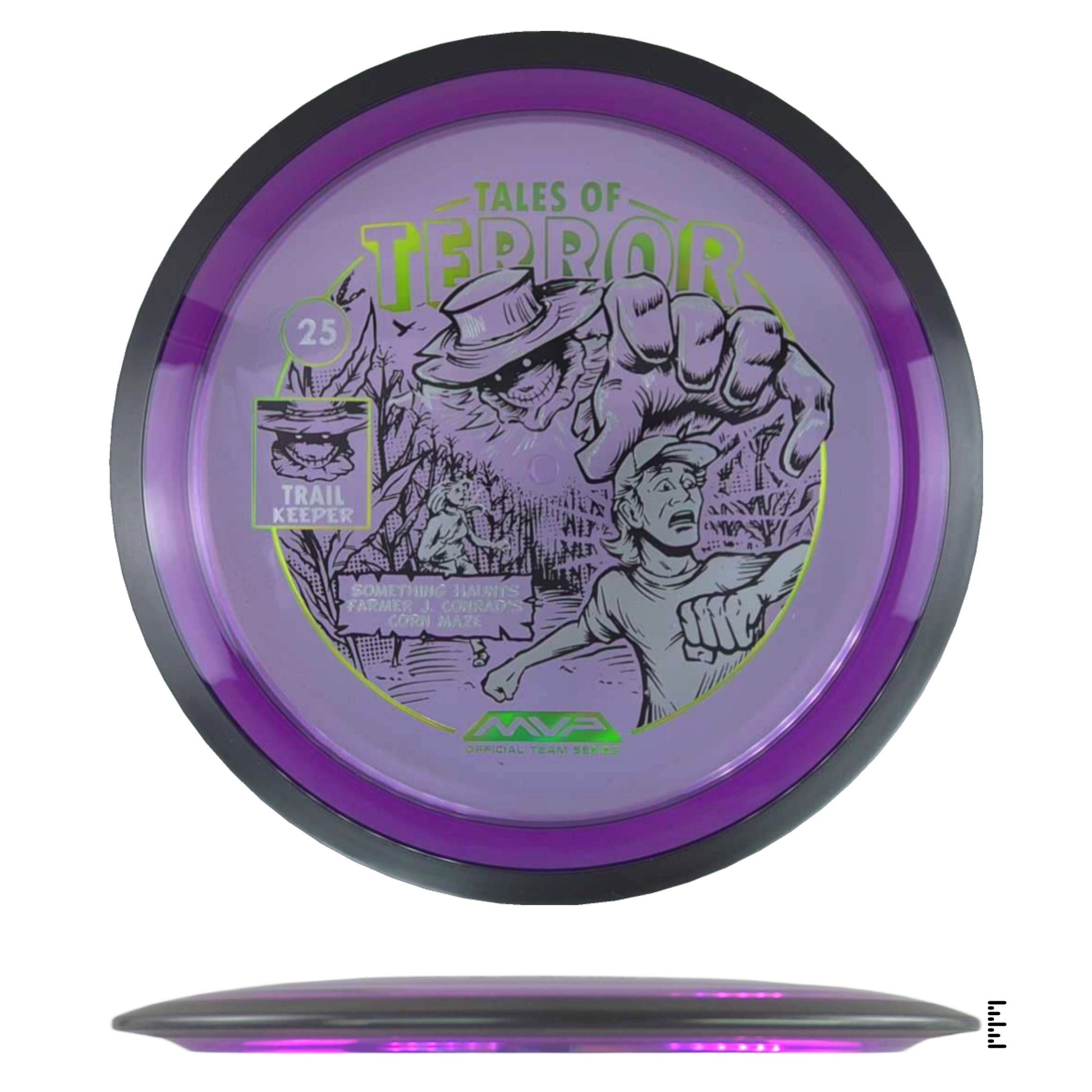 MVP Disc Sports Proton Trail - 2025 Halloween Special Edition - Violet - Powergrip USA