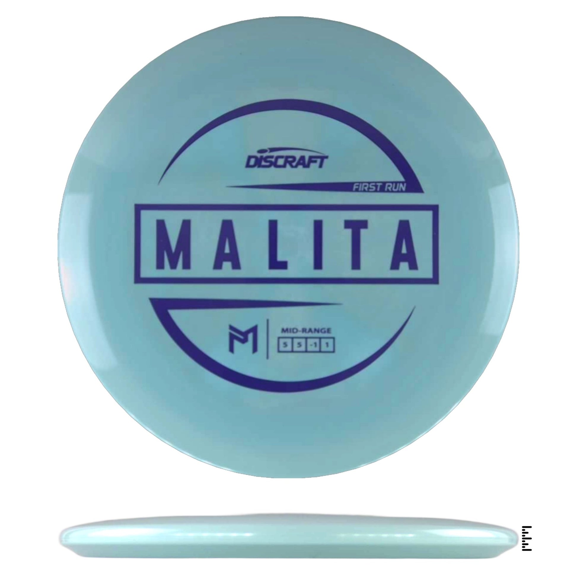 Discraft Paul McBeth Malita First Run - Light Blue - Powergrip USA