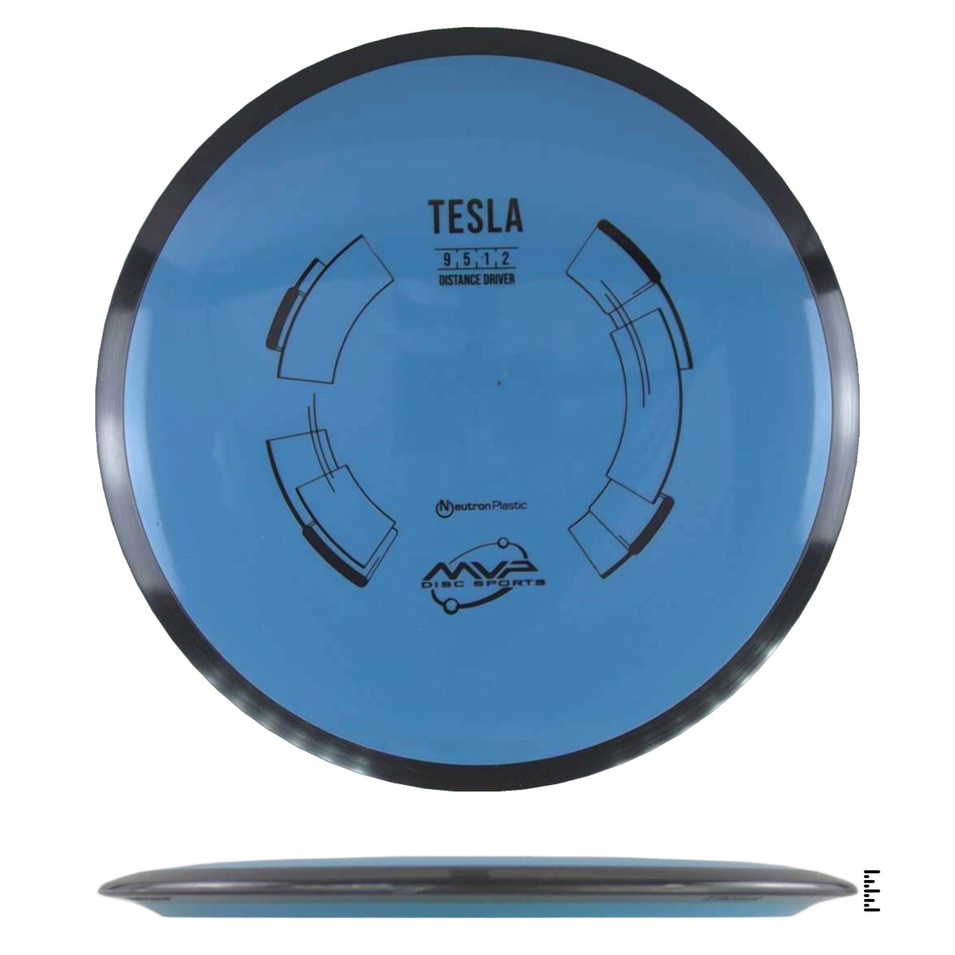 MVP Disc Sports Neutron Tesla - Blue - Powergrip USA