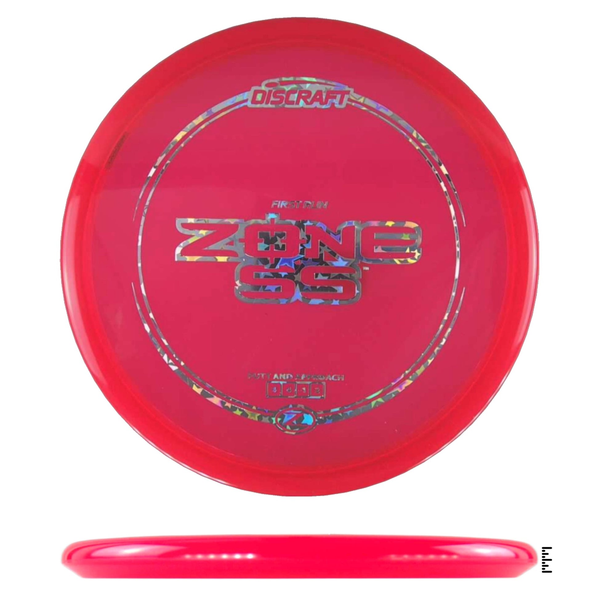 Discraft Z Line Zone SS - First Run - Red - Powergrip USA