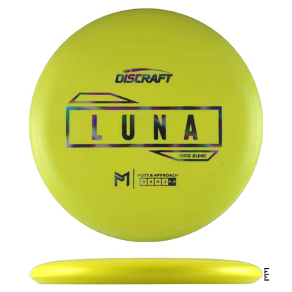 Discraft Putter Line Hard Luna - Yellow - Powergrip USA