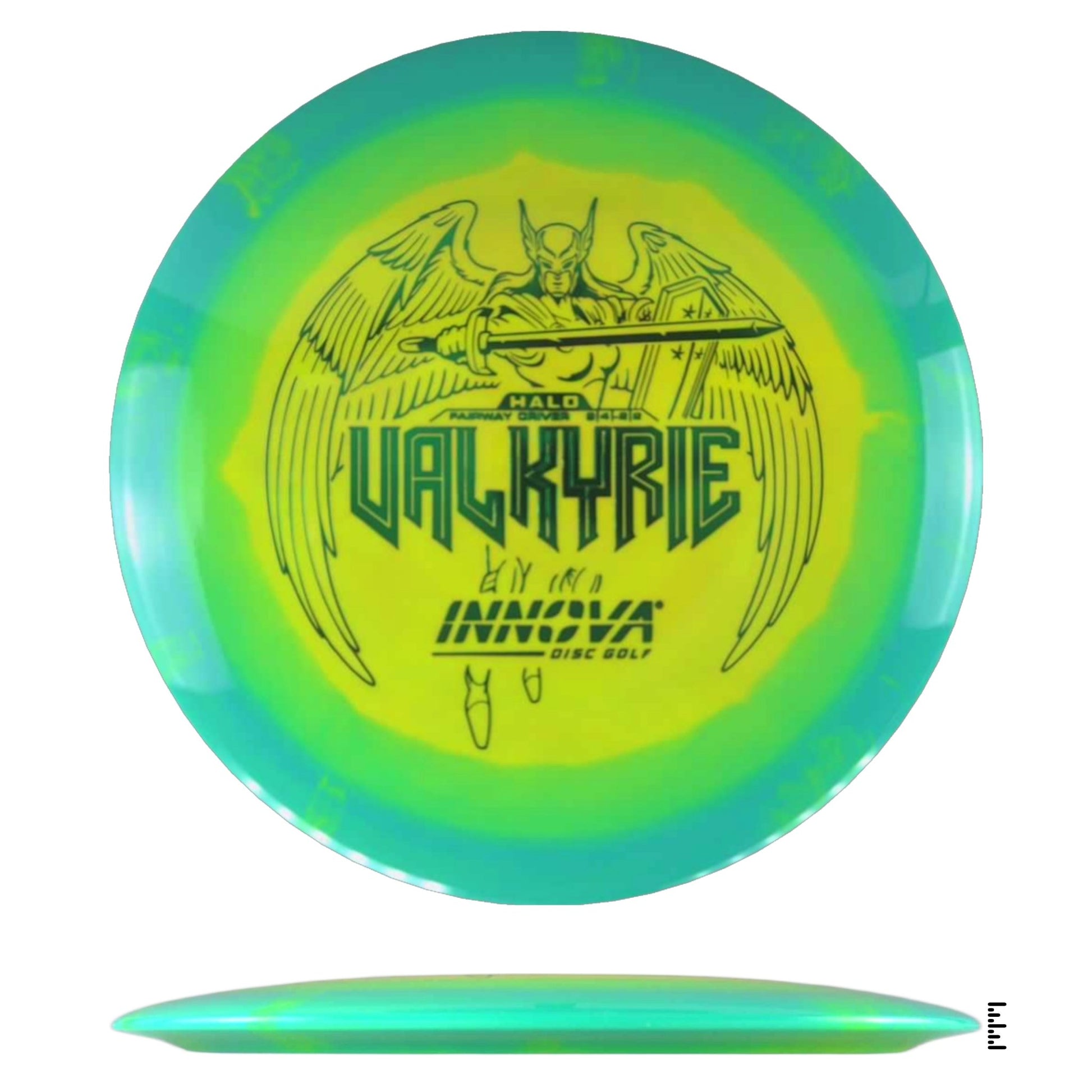 Innova Halo Star Valkyrie - Yellow / Light Blue - Powergrip USA
