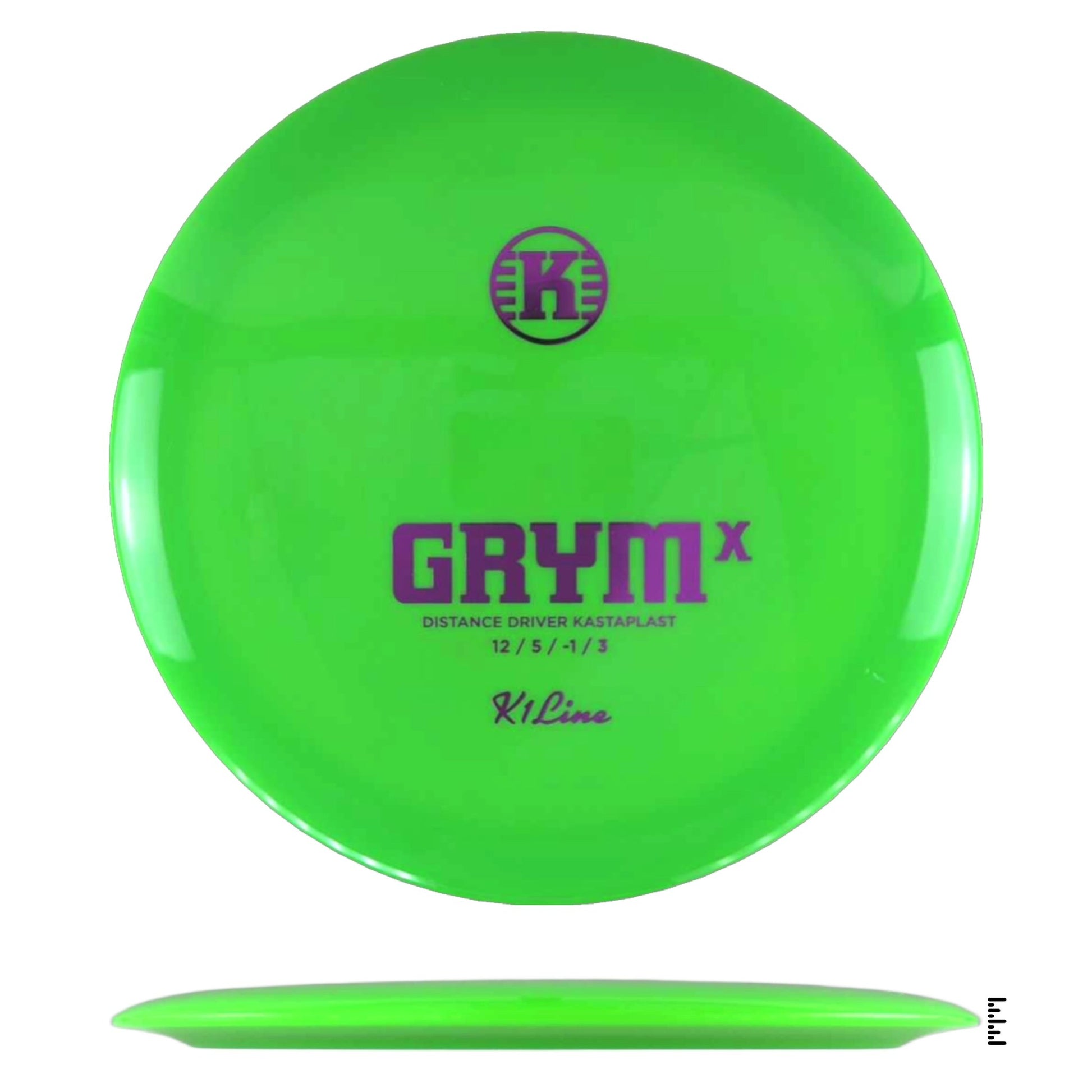 Kastaplast K1 Grym X - Green - Powergrip USA