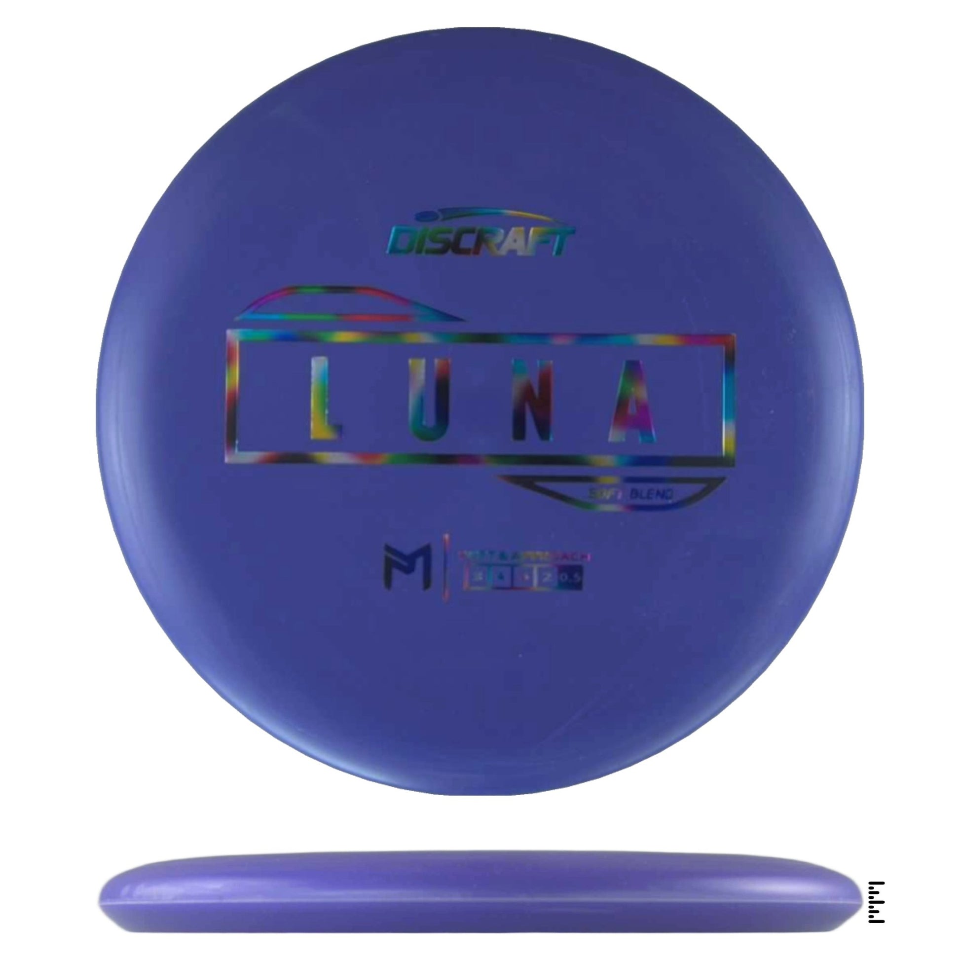 Discraft Putter Line Soft Luna - Violet - Powergrip USA