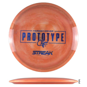 Climo Disc Golf Signature Line Streak Prototpye - Rust - Powergrip USA