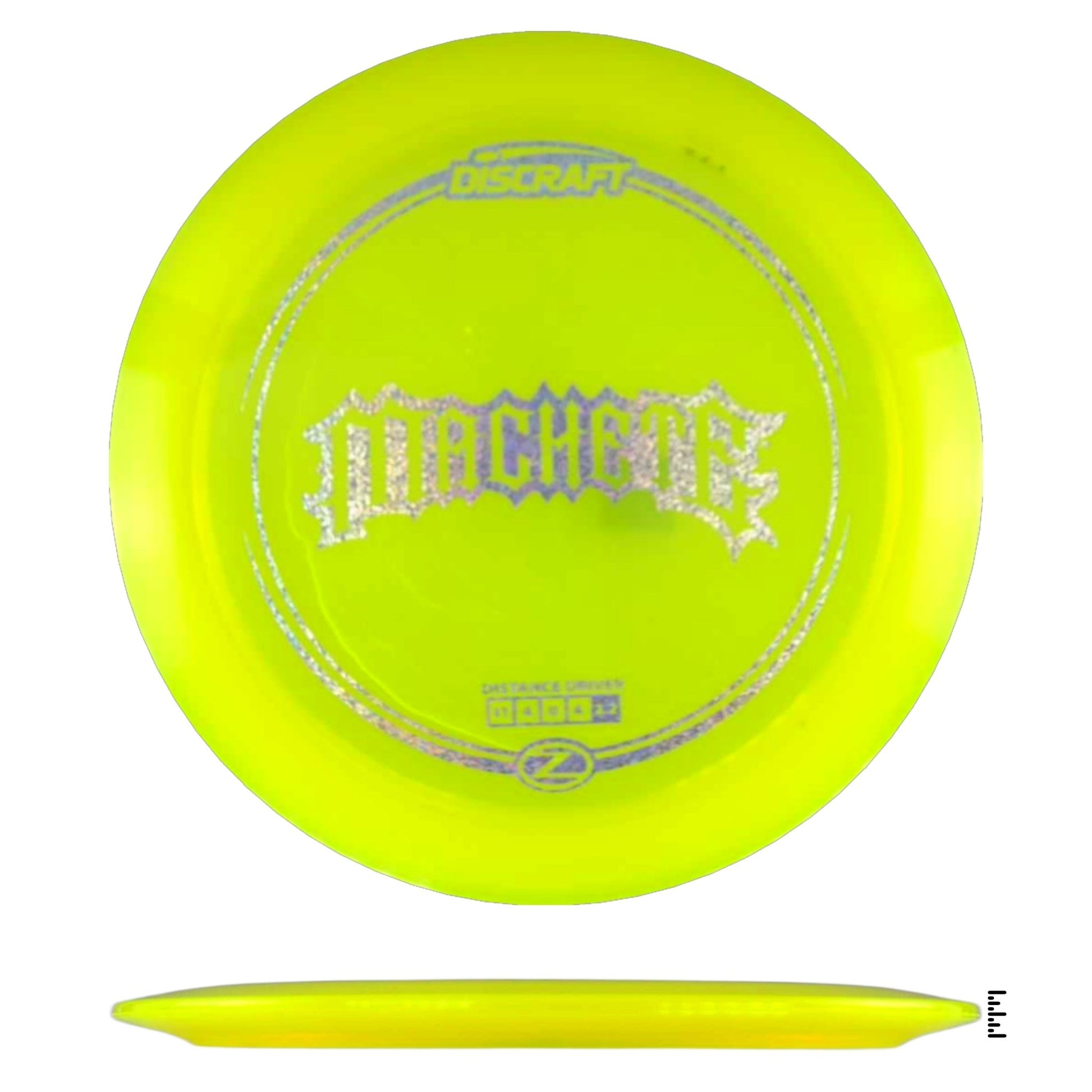 Discraft Z Line Machete - Fluorescent Yellow - Powergrip USA