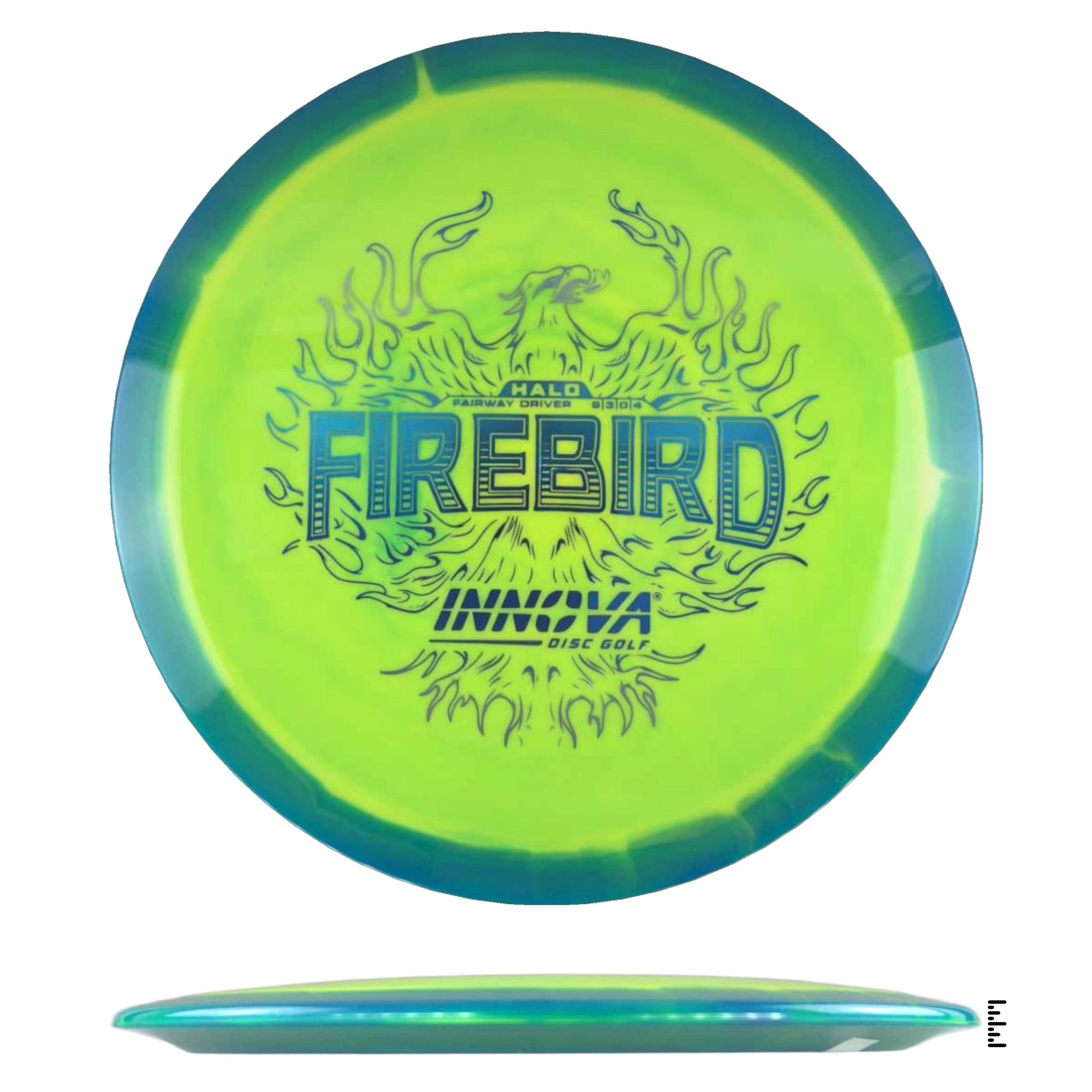 Innova Halo Firebird - Yellow / Green - Powergrip USA