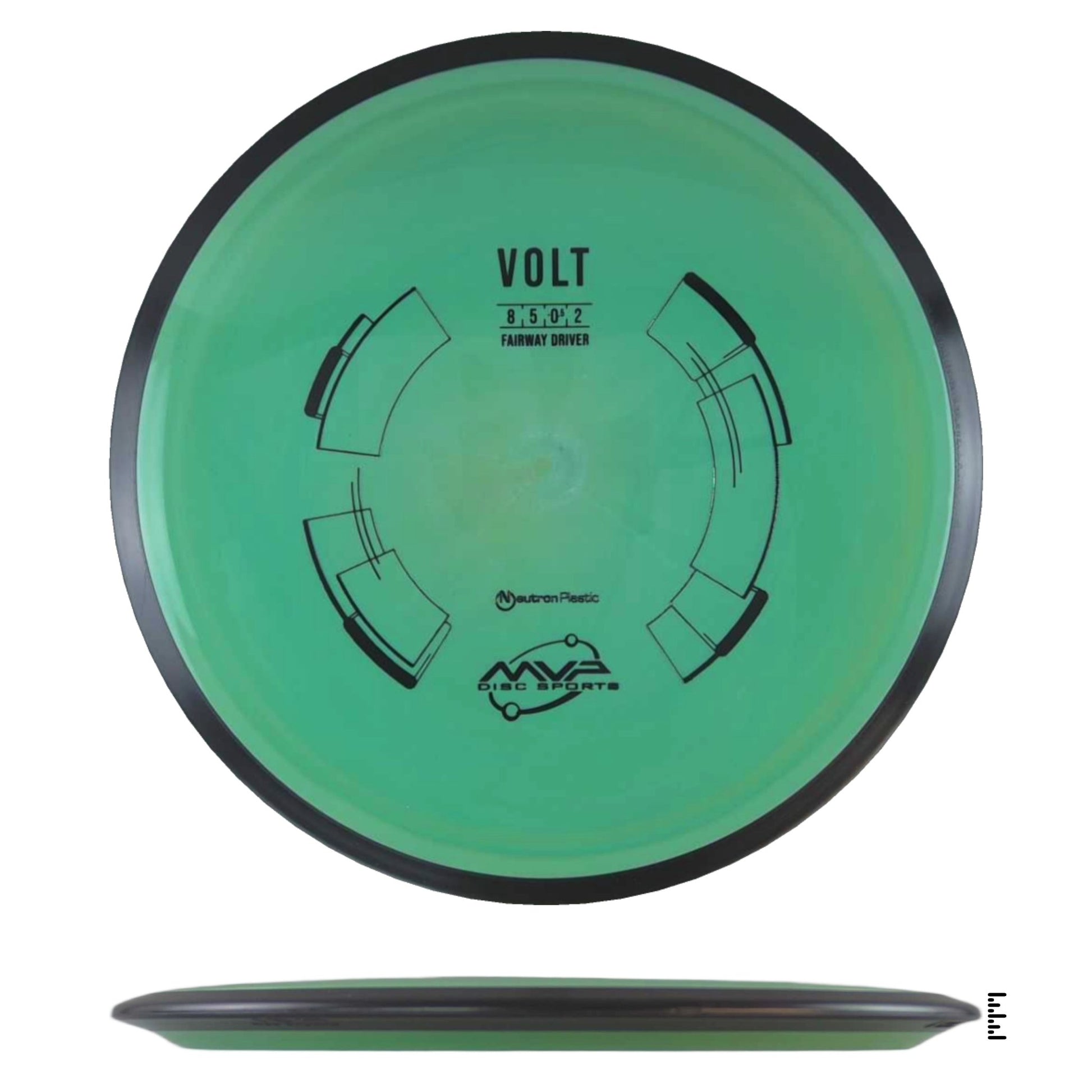 MVP Disc Sports Neutron Volt - Turquoise - Powergrip USA