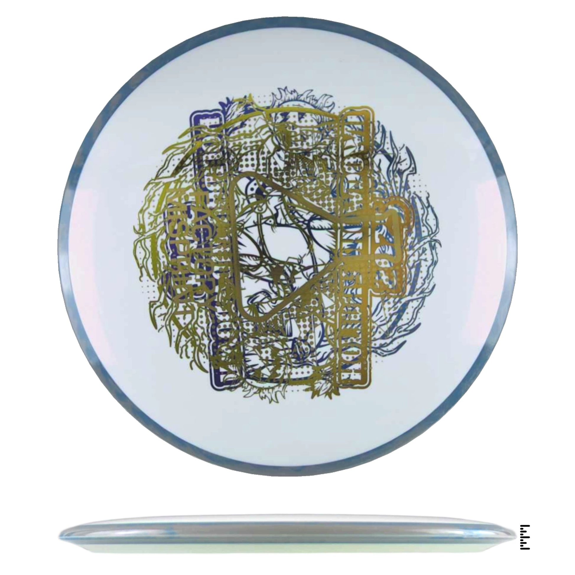 Axiom Discs Neutron Crave Factory Misprint - White / Blue - Powergrip USA
