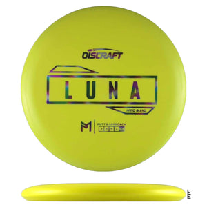 Discraft Putter Line Hard Luna - Yellow - Powergrip USA