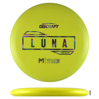 Discraft Putter Line Hard Luna - Yellow - Powergrip USA
