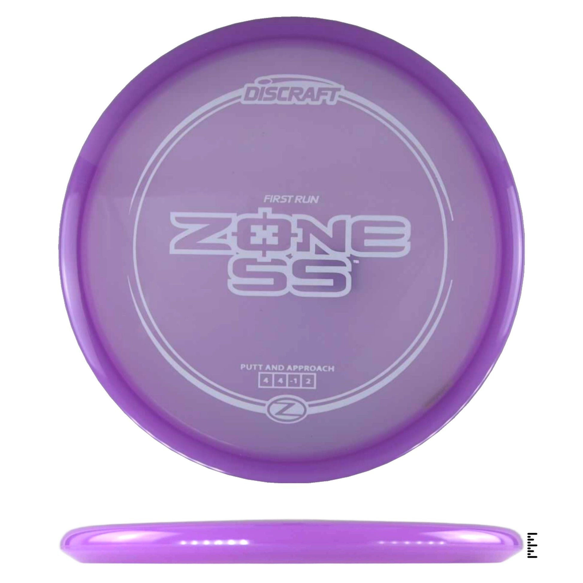Discraft Z Line Zone SS - First Run - Plum - Powergrip USA