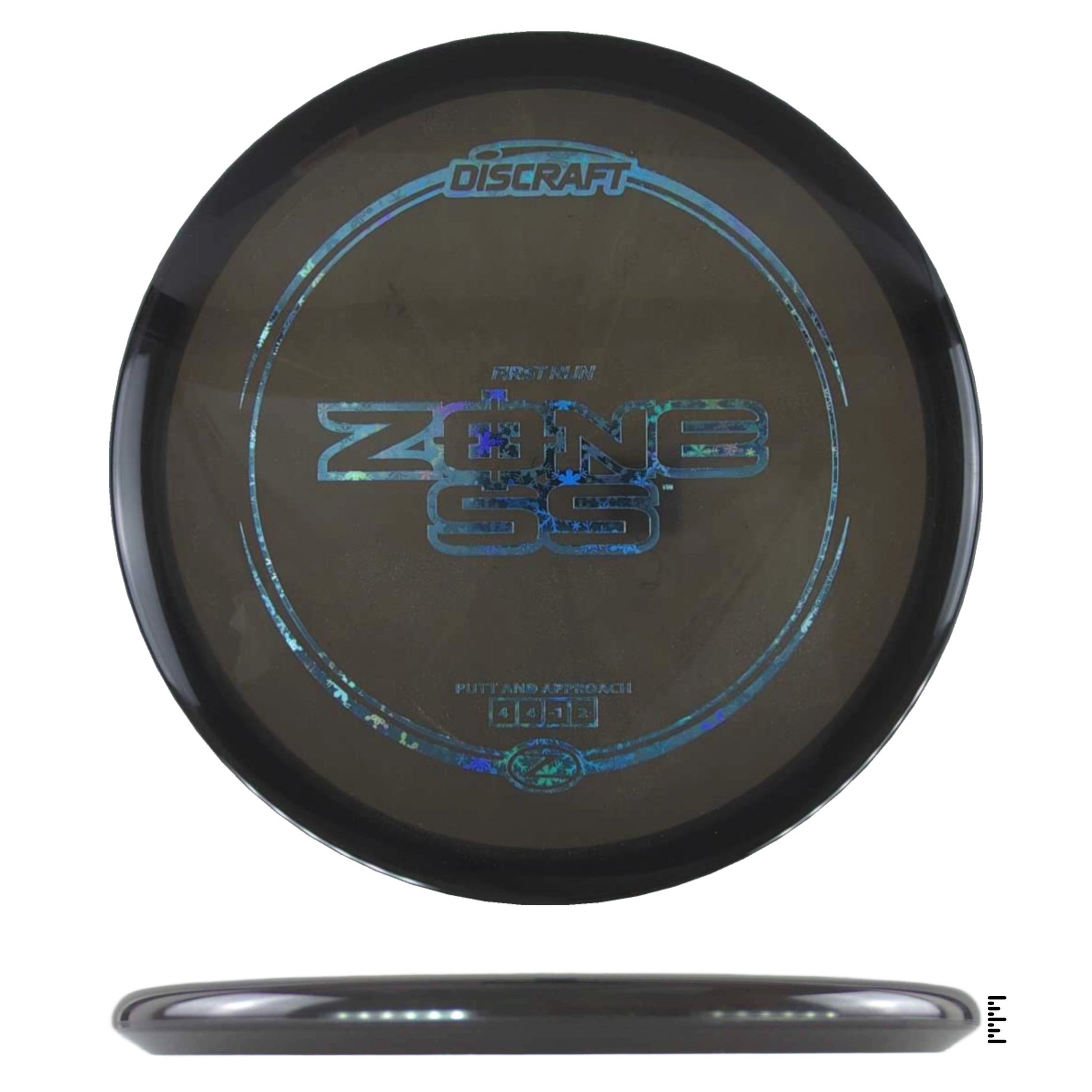 Discraft Z Line Zone SS - First Run - Black - Powergrip USA