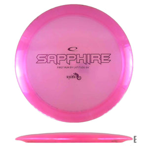 Pink Latitude 64 Sapphire disc golf disc