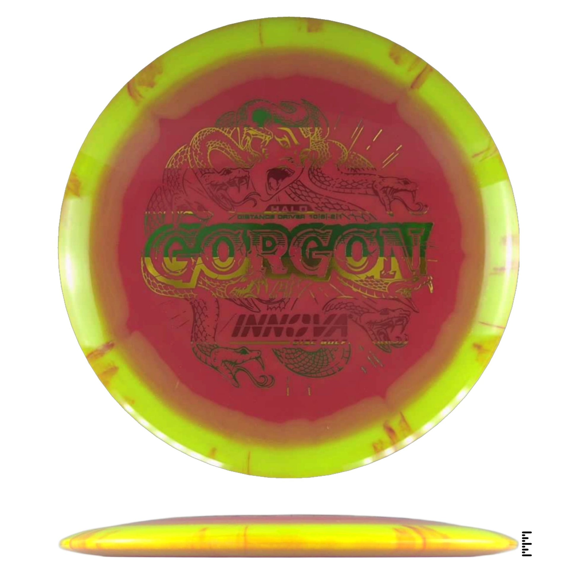 Innova Halo Star Gorgon - Red / Yellow - Powergrip USA
