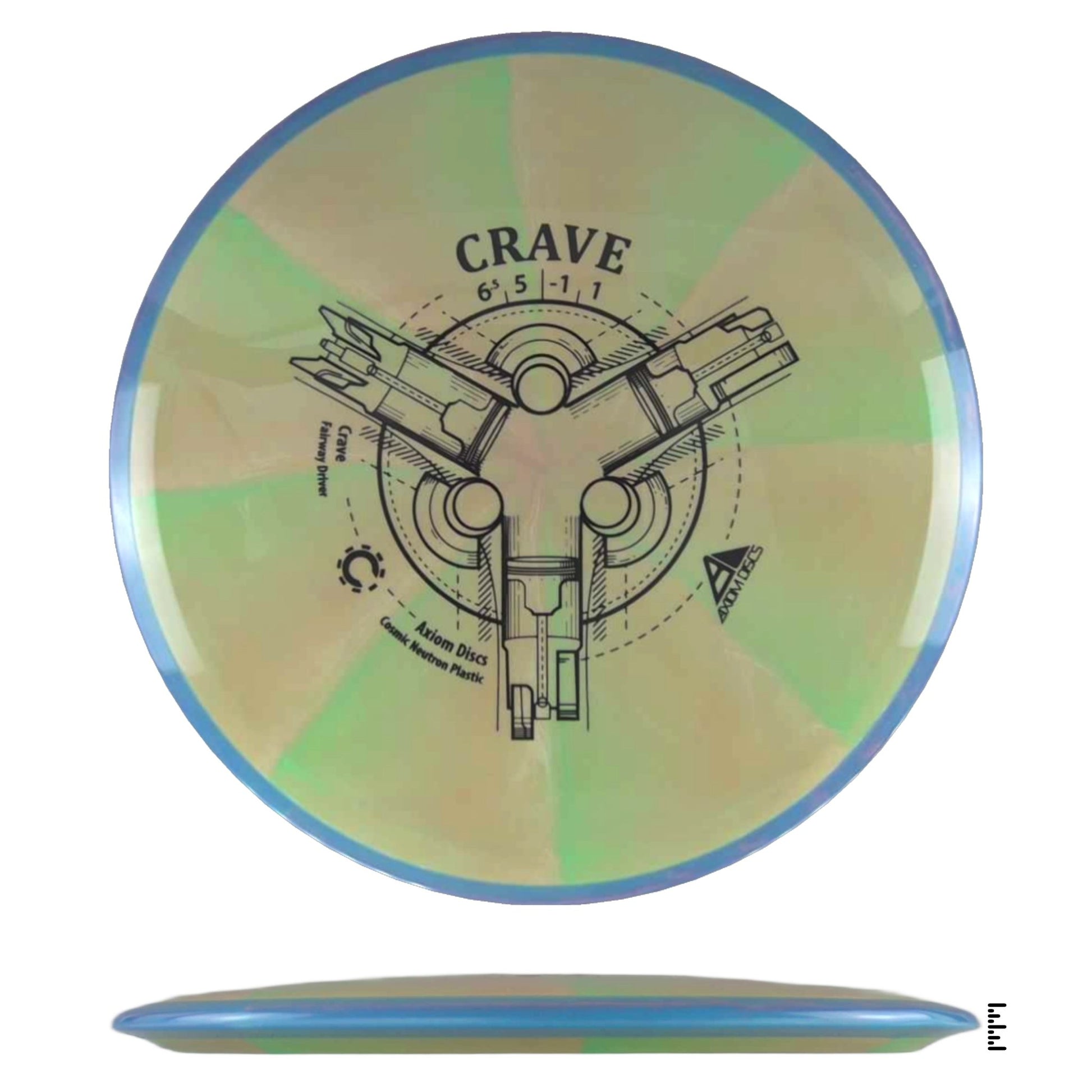 Axiom Discs Cosmic Neutron Crave - Unique - Powergrip USA
