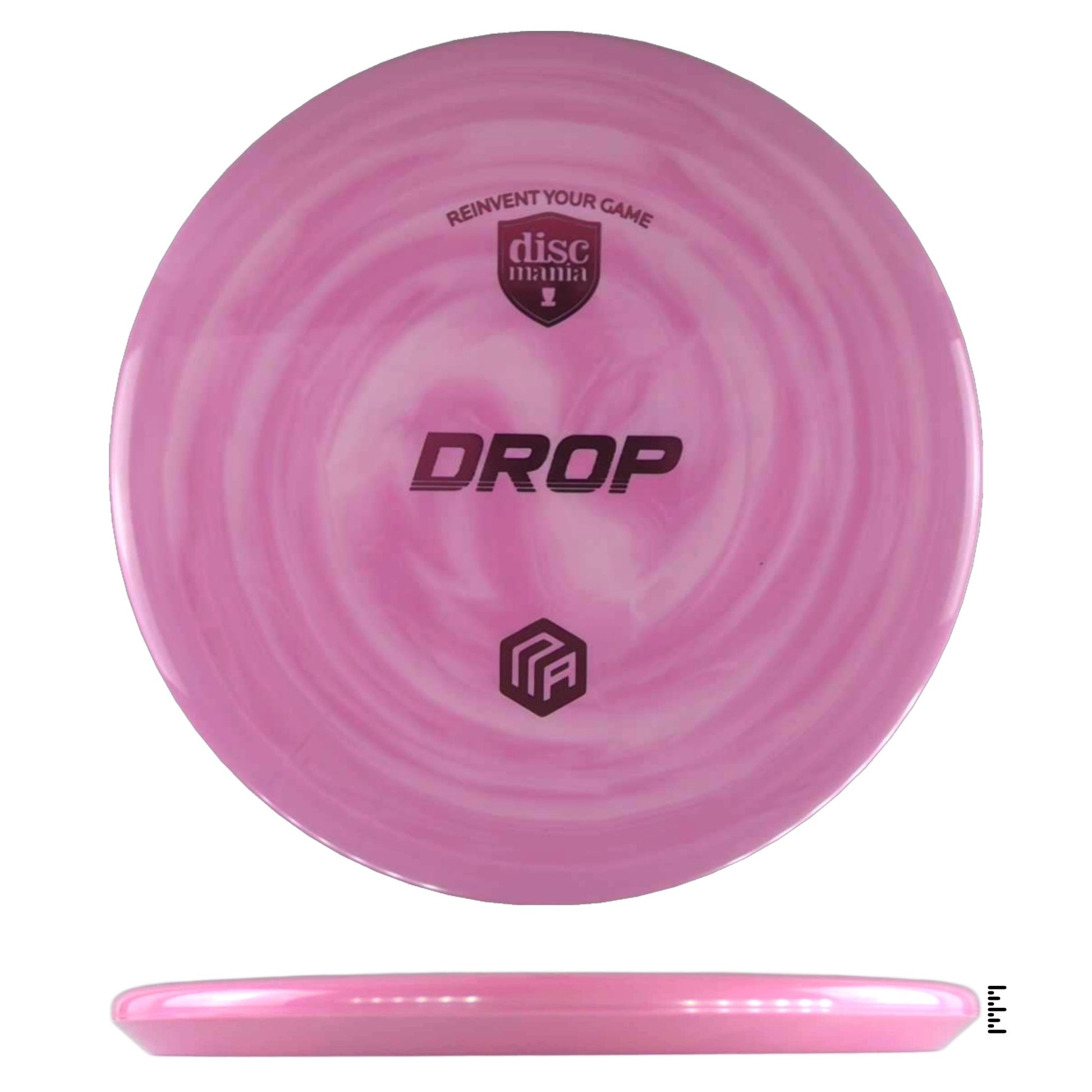 Discmania Swirl S - Line Drop Creator Series - Pink - Powergrip USA