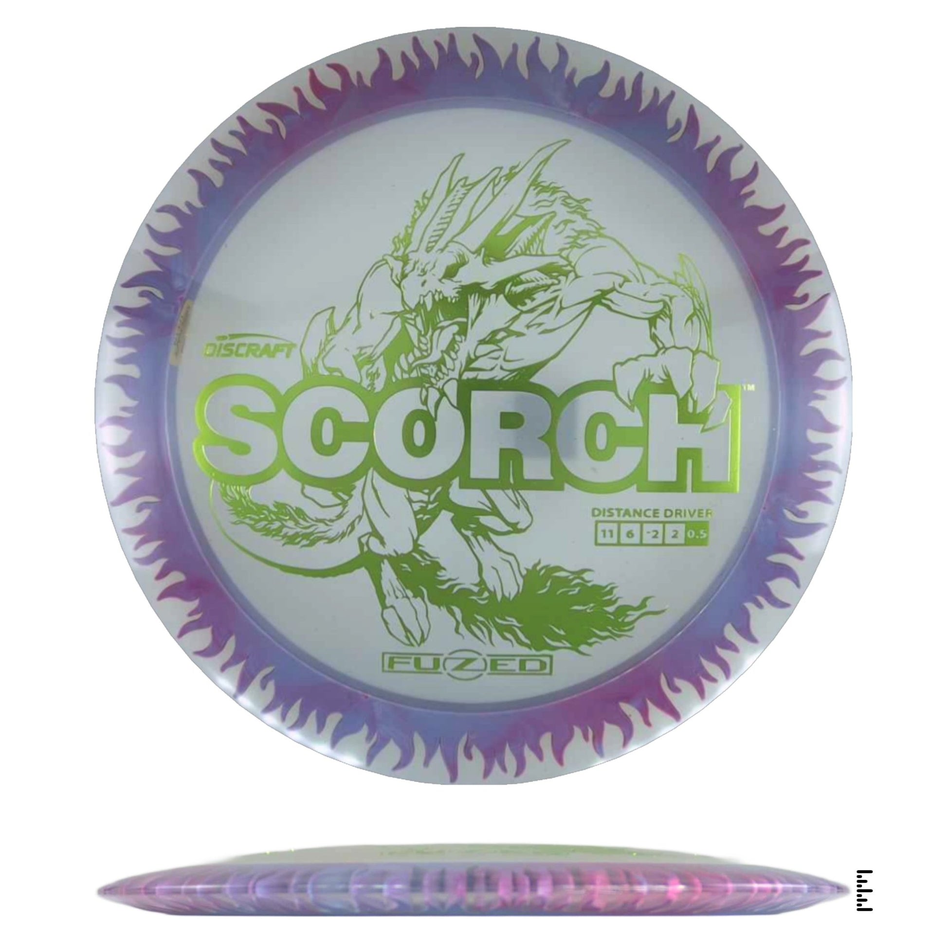 Discraft Fuzed Line Scorch - Unique - Powergrip USA