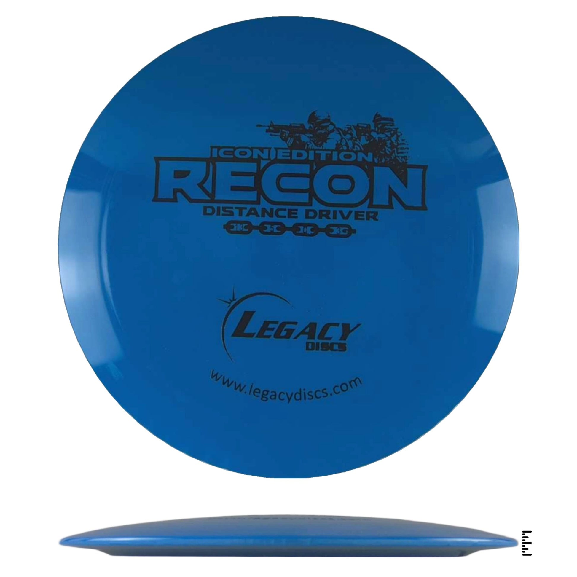 Legacy Discs Icon Recon - Blue - Powergrip USA