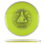 Axiom Discs Neutron Crave Factory Misprint - Fluorescent Yellow / White - Powergrip USA