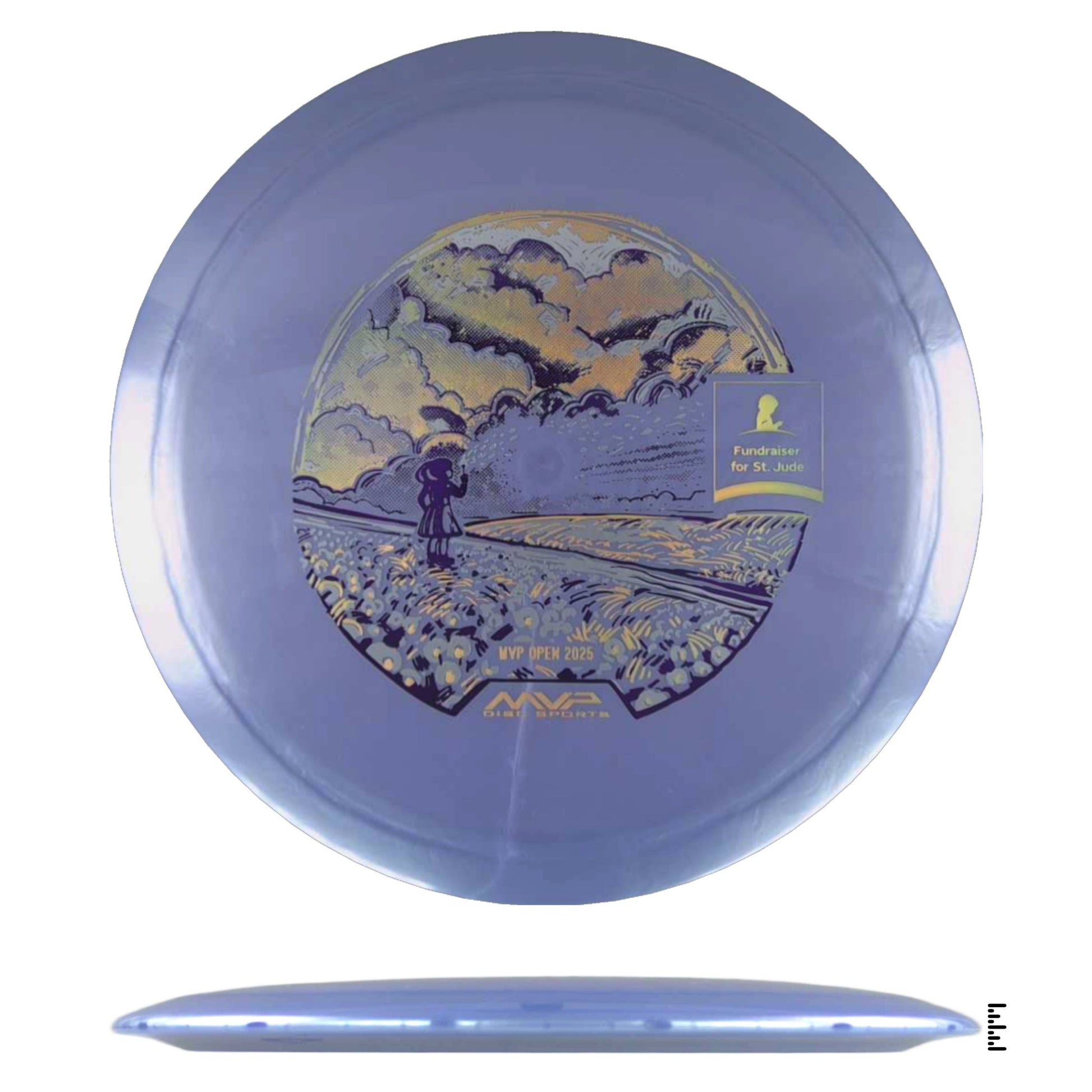 Streamline Discs Plasma Shift - Special Edition St. Jude Fundraiser - Plum - Powergrip USA