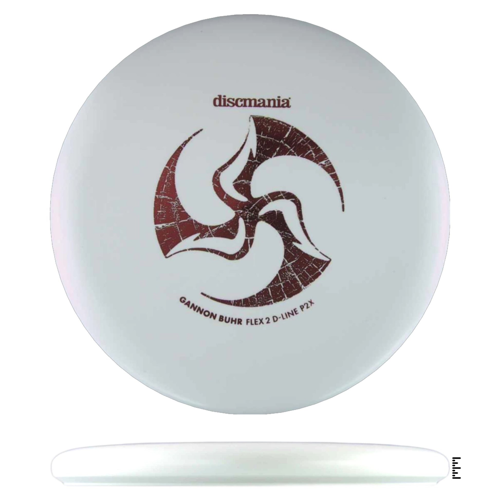 Discmania D - Line Flex 2 P2x Gannon Buhr Signature Series Huk Lab Collaboration - White - Powergrip USA