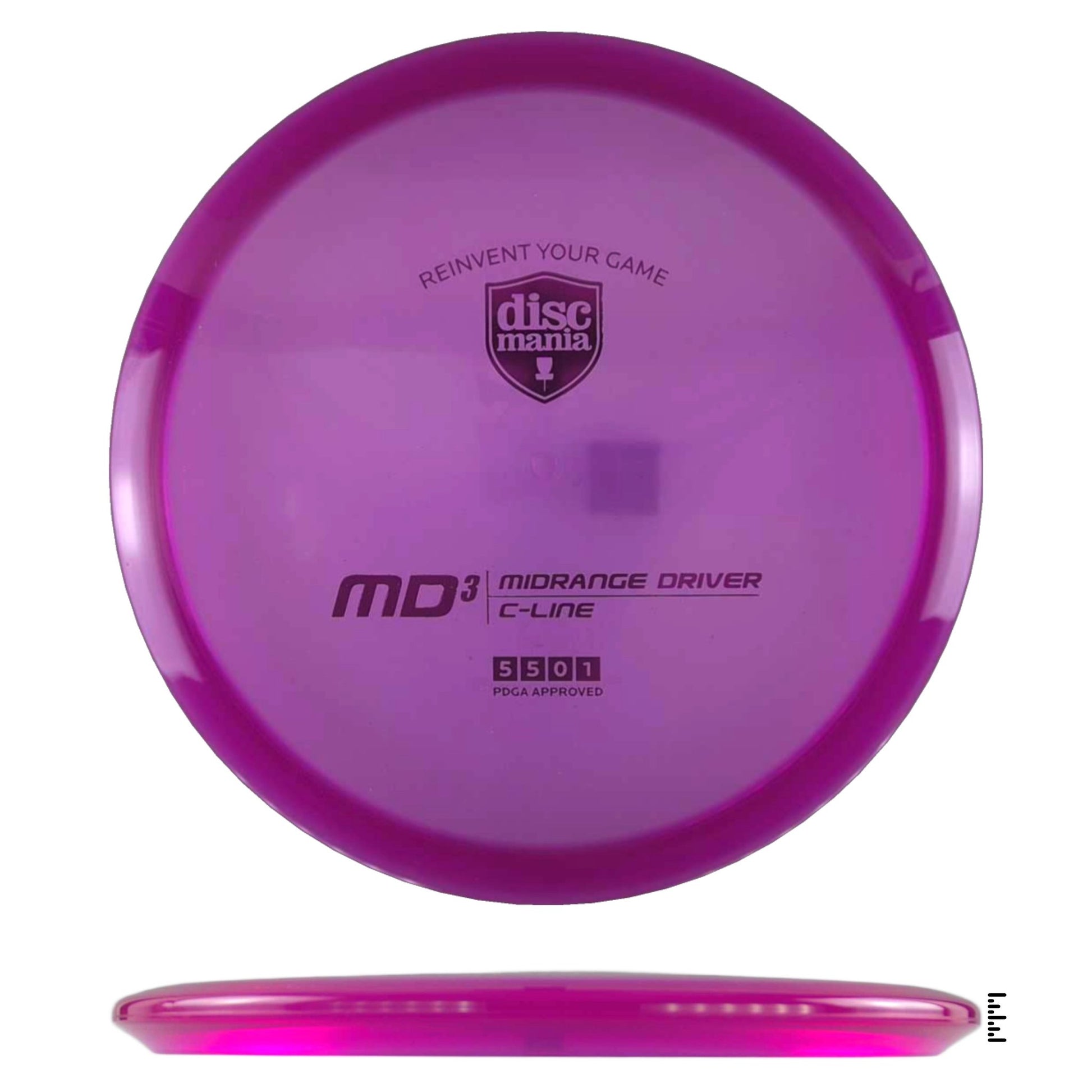 Discmania C - Line MD3 - Violet - Powergrip USA