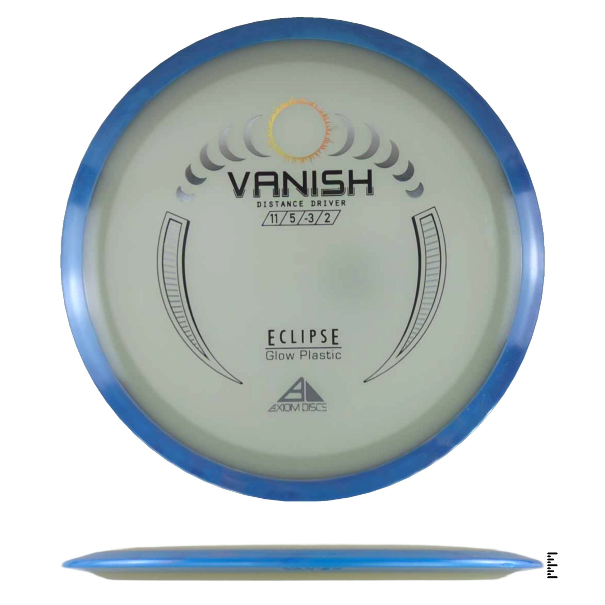 Axiom Discs Eclipse Vanish - Blue - Powergrip USA