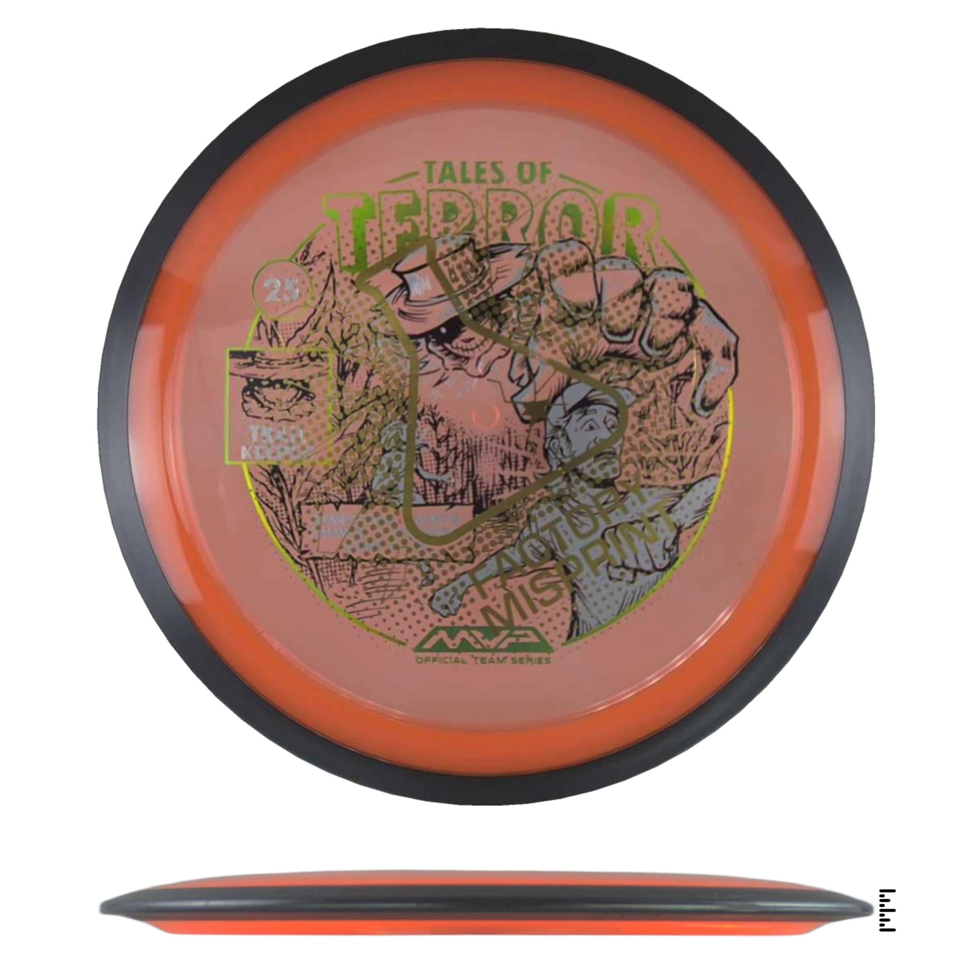 MVP Disc Sports Proton Trail Factory Misprint - Orange - Powergrip USA